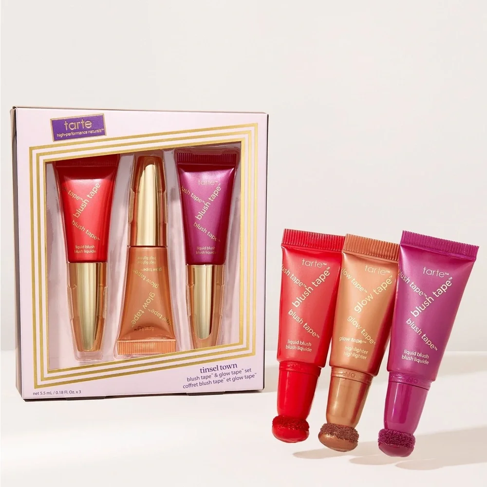 Tarte Blush & Glow Tape Travel Set- Bold Berries